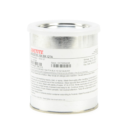 漢高樂(lè)泰 Ablestik 104環(huán)氧膠粘劑A部分 黑色 10盎司 罐裝